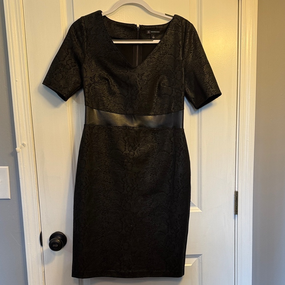 INC International Concepts Black Lace Dress